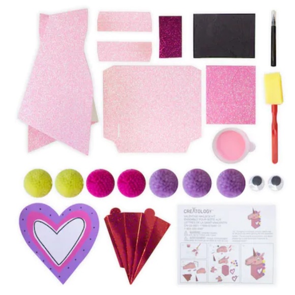 2pcs Valentine’s Mailbox Craft Kit, bundle of 2 - Picture 5 of 5